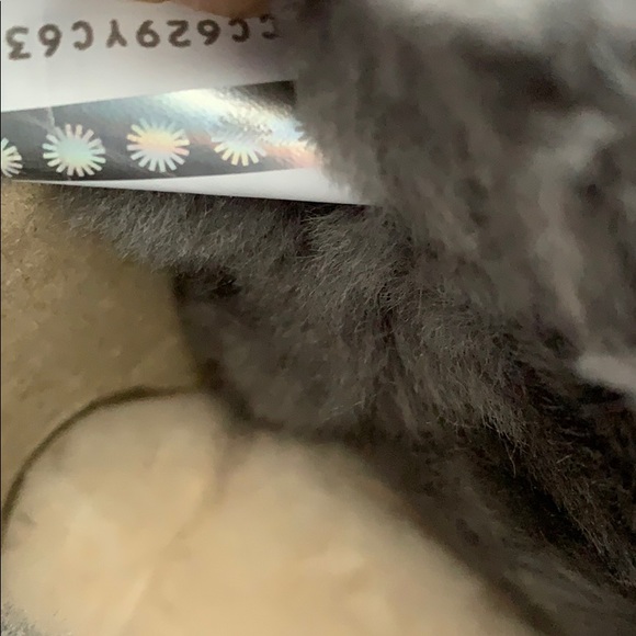 UGG classic mini fluff genuine shearling boot - Picture 4 of 6